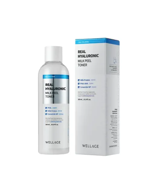 Тонер з гіалуроновою кислотою, 200 мл – Wellage Real Hyaluronic 100 Toner