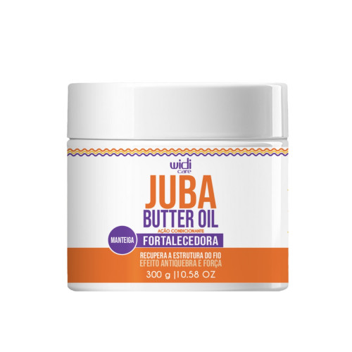Маска для відновлення та зміцнення волосся Widi Care Juba Butter Oil Fortalecedora Ação Condicionante 300 г