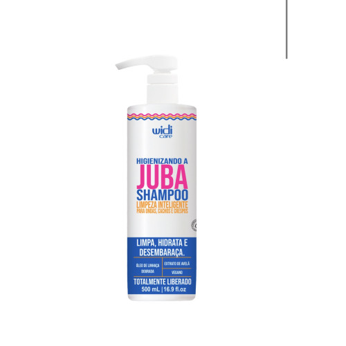 Шампунь зволожуючо-живлячий для кучерявого волосся Widi Care Higienizando a Juba Shampoo 500 мл