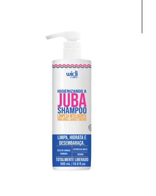 Шампунь зволожуючо-живлячий для кучерявого волосся Widi Care Higienizando a Juba Shampoo 500 мл