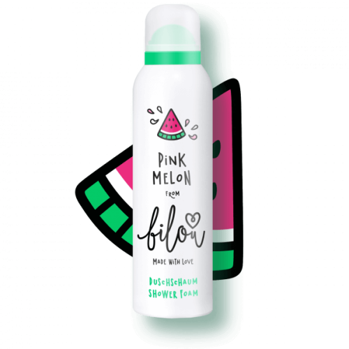 Пінка для душу «рожева диня» Bilou Shower Foam Pink Melon 200мл.