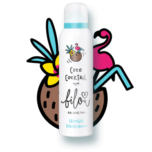 Пінка для душу Bilou Coconut Cocktail Shower Foam 200 мл.