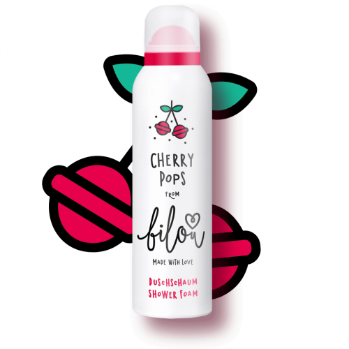 Пінка для душу «вишня» Bilou Shower Foam Cherry Pops 200мл.