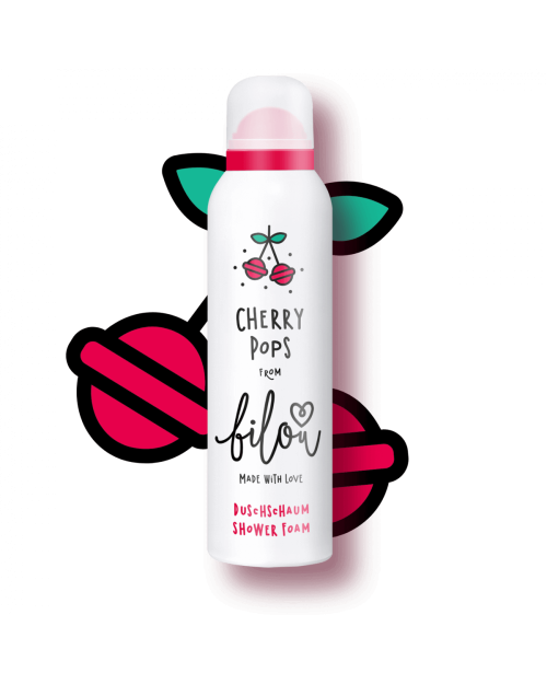 Пінка для душу «вишня» Bilou Shower Foam Cherry Pops 200мл.