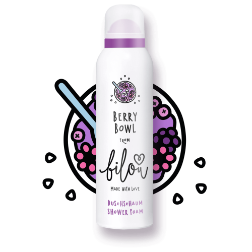 Пінка для душу Bilou Shower Foam Berry Bowl 200 мл.