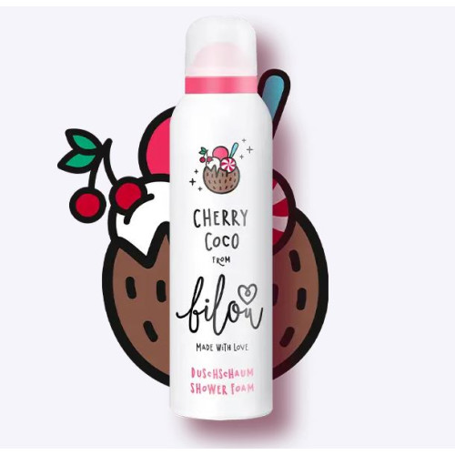 Пінка для душу «чері коко» Bilou Shower Foam Cherry Coco 200мл.