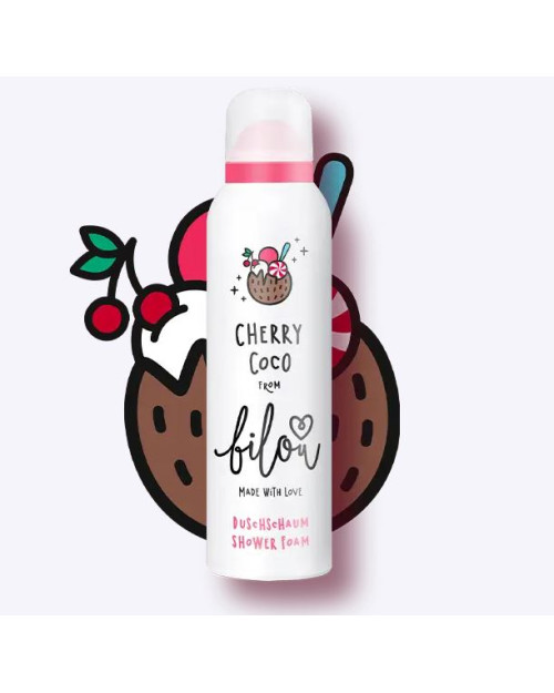 Пінка для душу «чері коко» Bilou Shower Foam Cherry Coco 200мл.