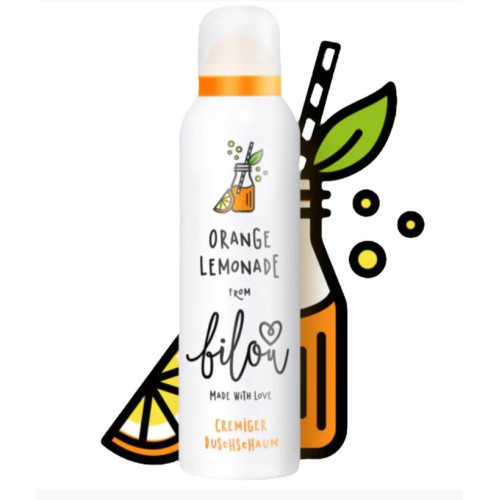 Пінка для душу «апельсиновий лимонад» Bilou Shower Foam Orange Lemonade 200мл.