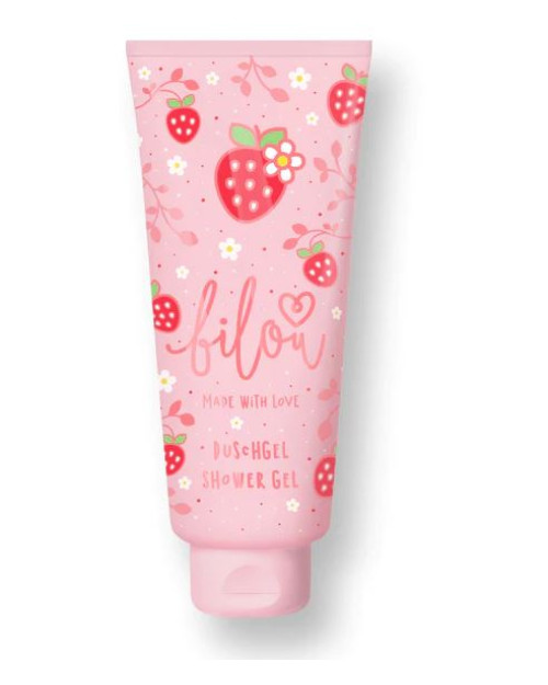 Гель для душу «солодка полуниця» Bilou Shower Gel Sweet Strawberry 200 мл