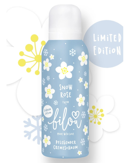 Пінка для душу «снігова троянда» Bilou Shower Foam Snow Rose 200мл.