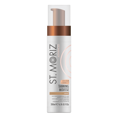 Автобронзат-мус для світлої шкіри St Moriz Advanced Colour Correcting Mousse Light 200 мл