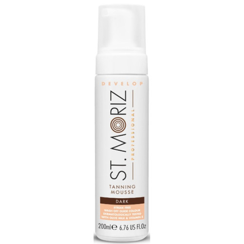 АВТОЗАСМАГА-МУС ДЛЯ ТІЛА ST.MORIZ INSTANT SELF TANNING MOUSSE Dark 200 мл.