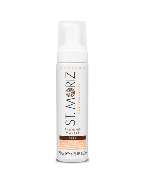 АВТОЗАСМАГА-МУС ДЛЯ ТІЛА ST.MORIZ INSTANT SELF TANNING MOUSSE Dark 200 мл.
