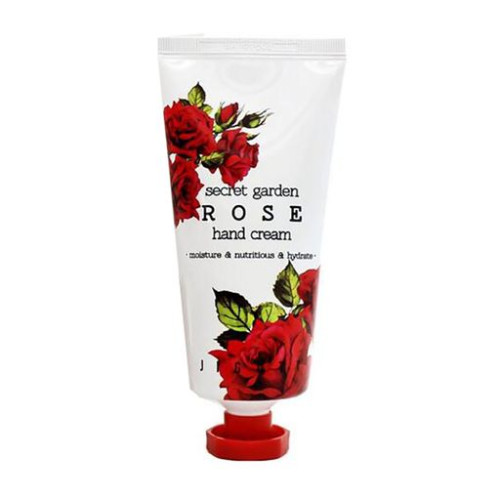 Крем для рук Jigott Secret Garden Rose Hand Cream с экстрактом розы, 100 мл