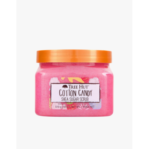 Цукровий скраб для тіла TREE HUT Cotton Candy Sugar Scrub із ароматом солодкої вати 510 г