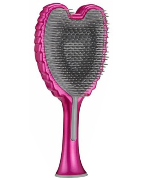 Щітка для волосся Tangle Angel 2.0 Detangling Brush перламутрова рожева з сірим