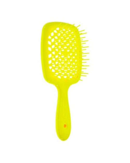 Щітка для волосся JANEKE SUPERBRUSH WITH SOFT MOULDED TIPS Лимонна