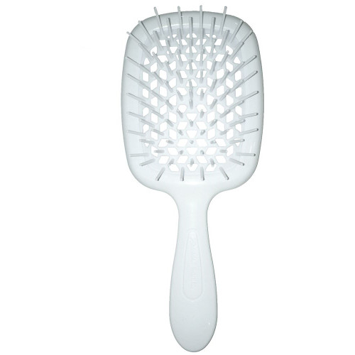 Щітка для волосся JANEKE SUPERBRUSH WITH SOFT MOULDED TIPS БІЛА