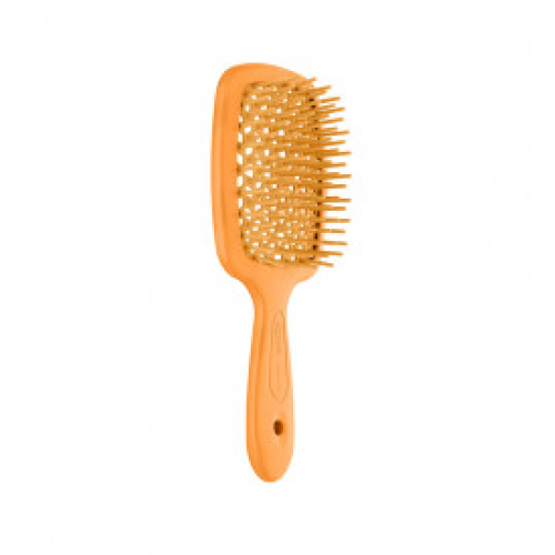 Щітка для волосся JANEKE SUPERBRUSH WITH SOFT MOULDED TIPS Оранжева
