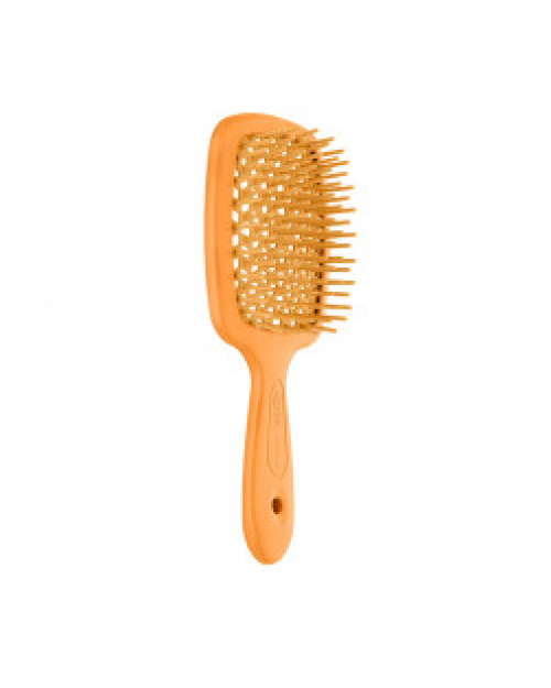 Щітка для волосся JANEKE SUPERBRUSH WITH SOFT MOULDED TIPS Оранжева