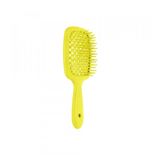 Щітка для волосся Janeke Small Superbrush With Soft Moulded Tips Жовта