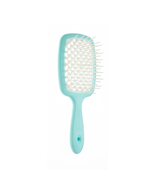 Щітка для волосся JANEKE SUPERBRUSH WITH SOFT MOULDED TIPS м'ятний з білим