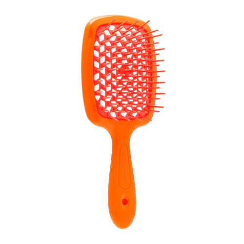 Щітка для волосся Janeke Small Superbrush With Soft Moulded Tips Оранжева