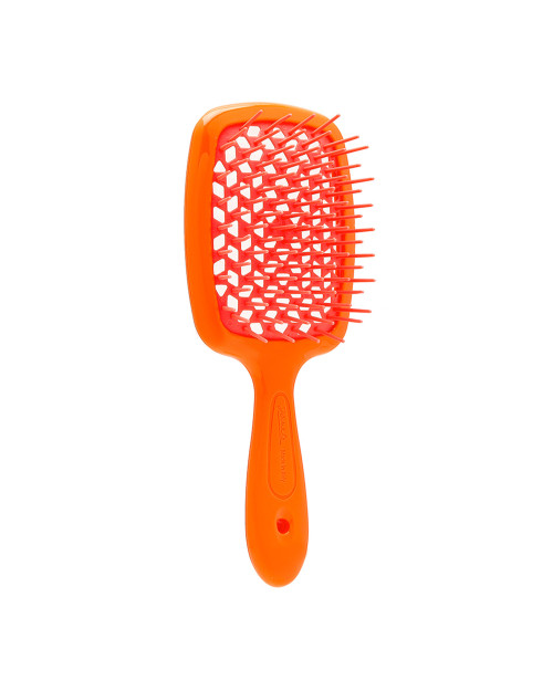 Щітка для волосся Janeke Small Superbrush With Soft Moulded Tips Оранжева