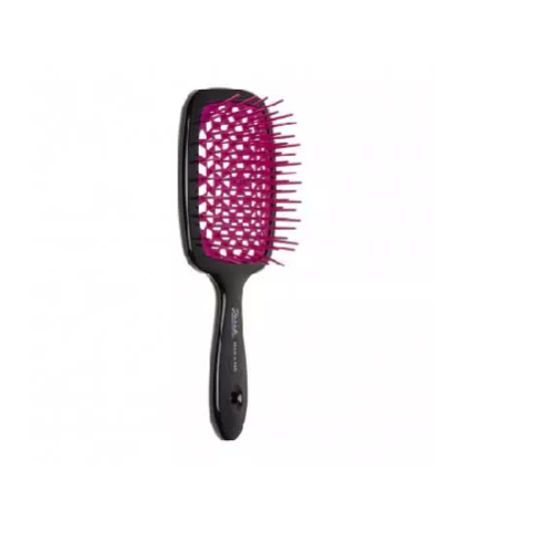 Щітка для волосся Janeke Small Superbrush With Soft Moulded Tips Чорний з фукцією