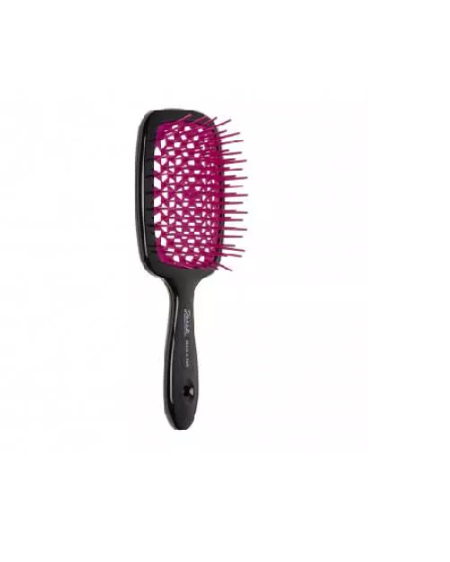 Щітка для волосся Janeke Small Superbrush With Soft Moulded Tips Чорний з фукцією