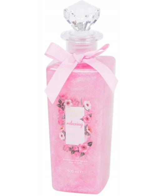 Піна для ванни з шимером Amazing You Relaxing Bubble Bath Pink rose 500 мл