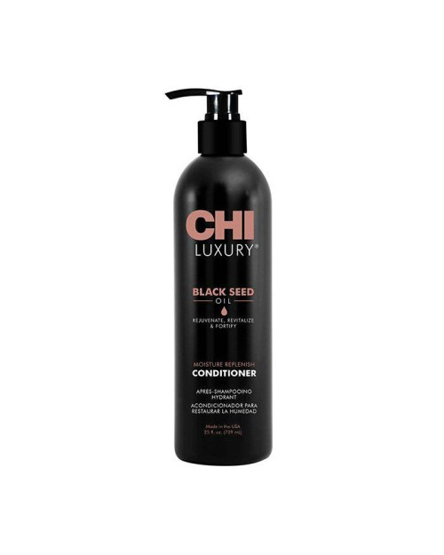 Кондиціонер зволожуючий з маслом чорного кмину CHI Luxury Black Seed Oil Moisture Replenish Conditioner 739 мл.