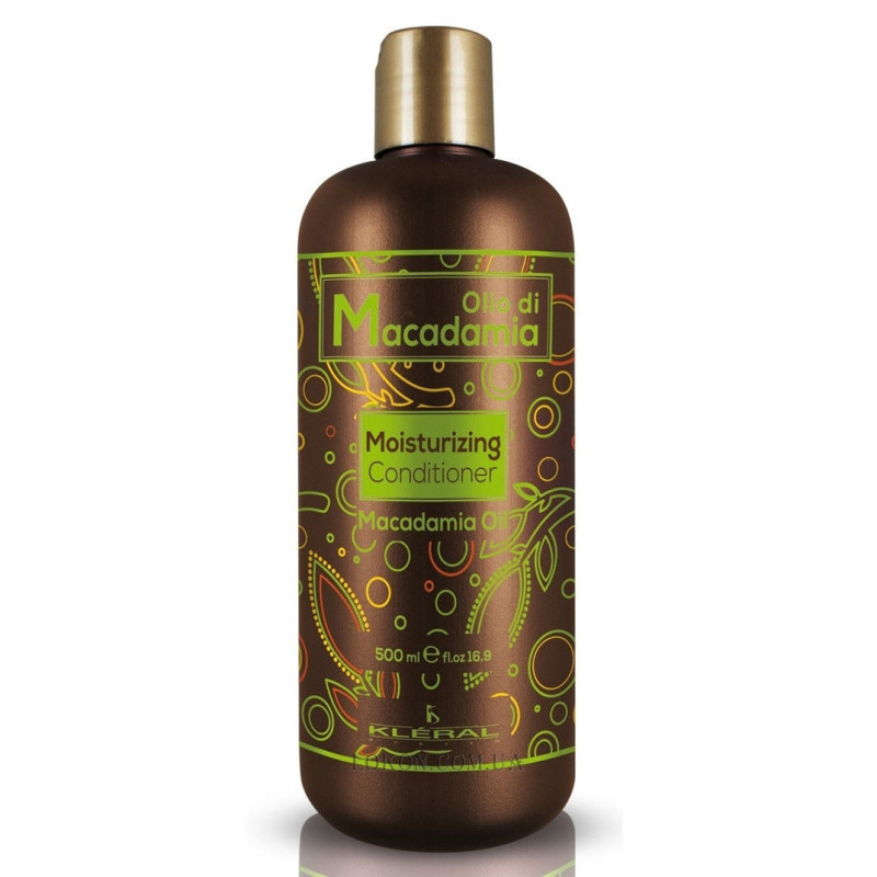 Зволожувальний кондиціонер з олією макадамії Kleral System Olio Di Macadamia Moisturizing Conditioner 500 мл.
