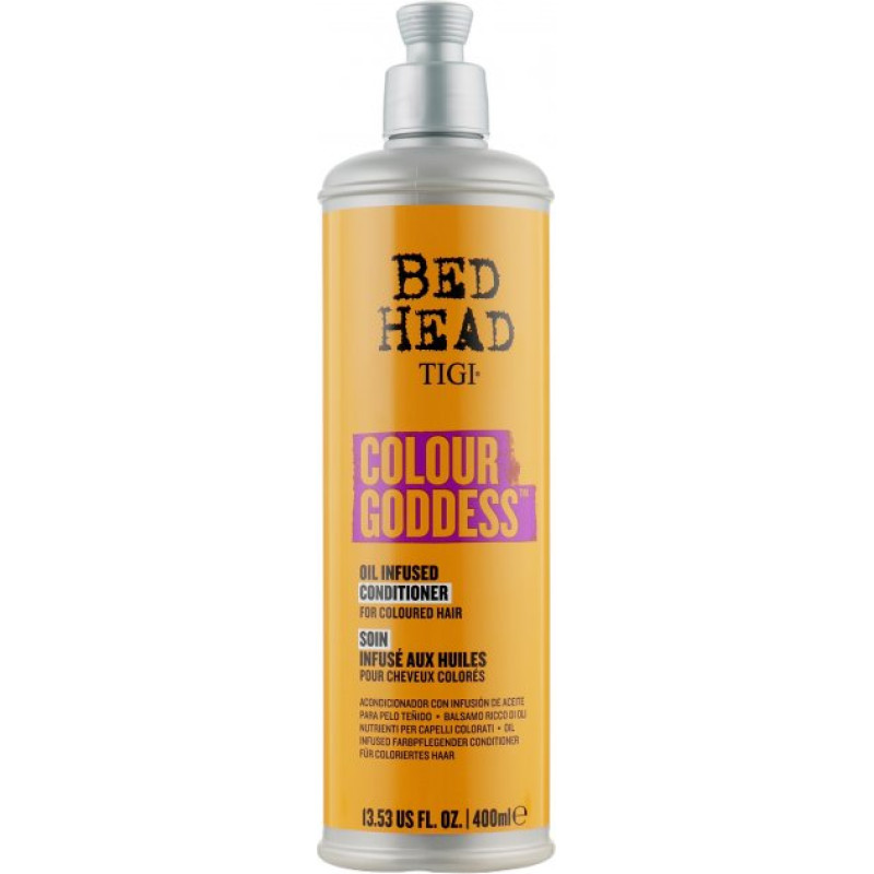 Кондиціонер для фарбованого волосся Tigi Bed Head Colour Goddess Conditioner For Coloured Hair 400 мл.