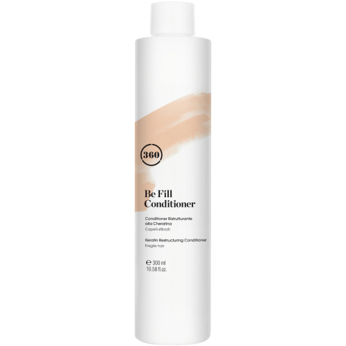 Живильний кондиціонер для волосся з кератином 360 Be Fill Conditioner 300 мл.