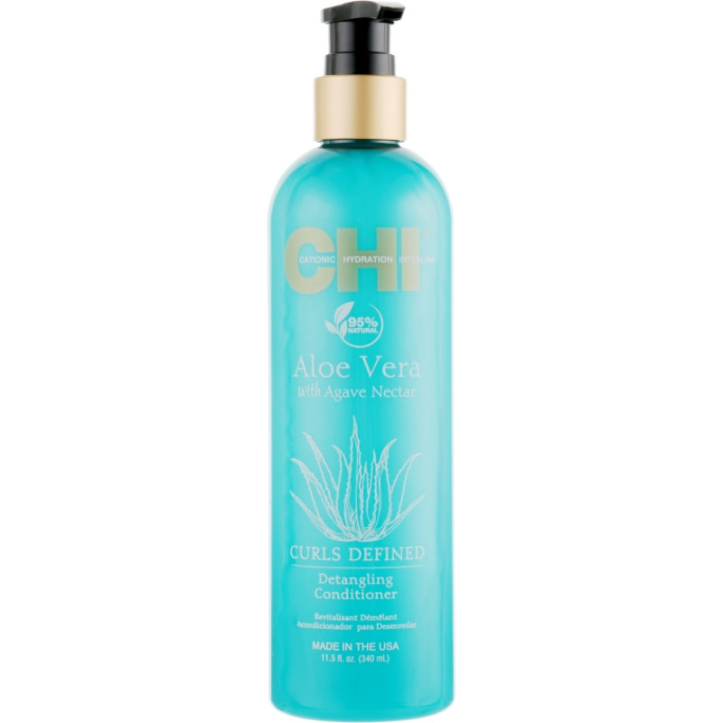 Кондиціонер для в'юнкого волосся CHI Aloe Vera Detangling Conditioner 739 мл.