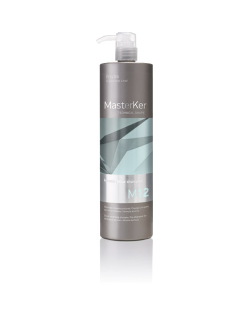Шампунь глибокоі очистки Erayba M12 Keratin Detox Shampoo 1000 мл.