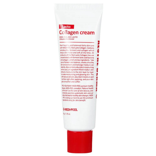 Зміцнювальний крем з колагеном і лактобактеріями Medi-Peel Red Lacto Collagen Cream 50 мл.