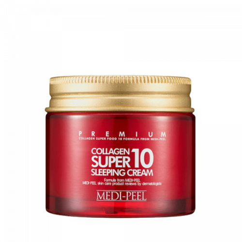 Омолоджувальний нічний крем для обличчя з колагеном Medi-Peel Collagen Super10 Sleeping Cream 70 мл.
