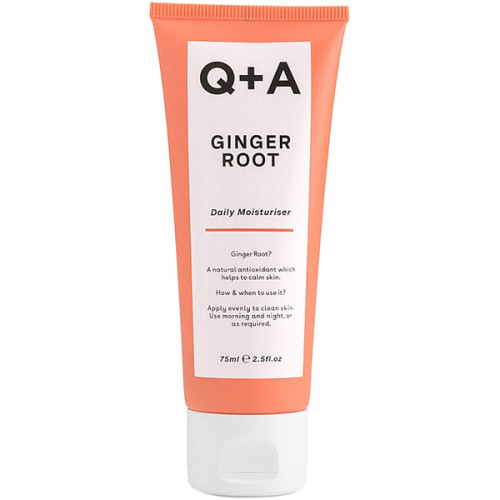 Крем для обличчя Q+A Ginger Root Daily Moisturiser 75 мл