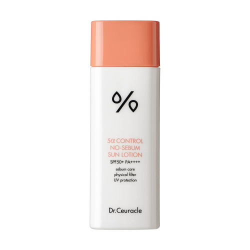 Себорегулюючий сонцезахисний лосьйон "5-альфа контроль" SPF 50+Dr.Ceuracle 5α Control No Sebum Sun Lotion 50 мл