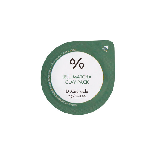 Очищуюча глиняна маска з чаєм Матча Dr Ceuracle Jeju Matcha Clay Pack Set