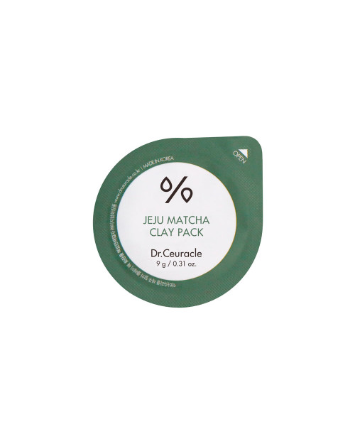 Очищуюча глиняна маска з чаєм Матча Dr Ceuracle Jeju Matcha Clay Pack Set