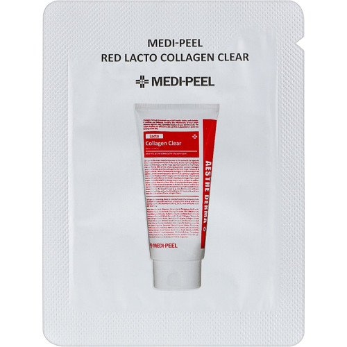 Очищувальна пінка для вмивання з колагеном Medi-Peel Red Lacto Collagen Clear (пробник)