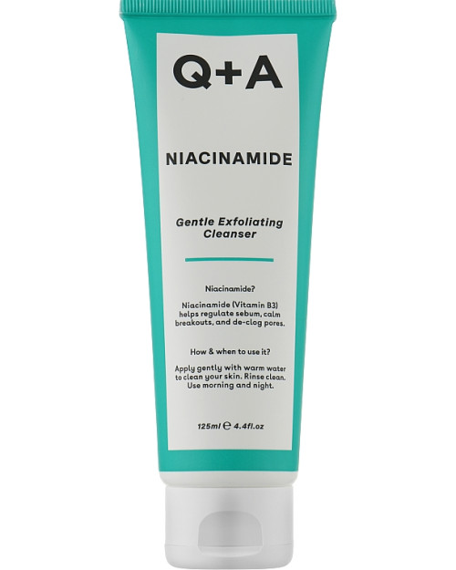Гель для обличчя Q+A Niacinamide Gentle Exfoliating Cleanser 125 мл.