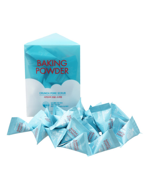Скраб для очищення шкіри обличчя з харчовою содою Etude House Baking Powder Crunch Pore Scrub 7 грам
