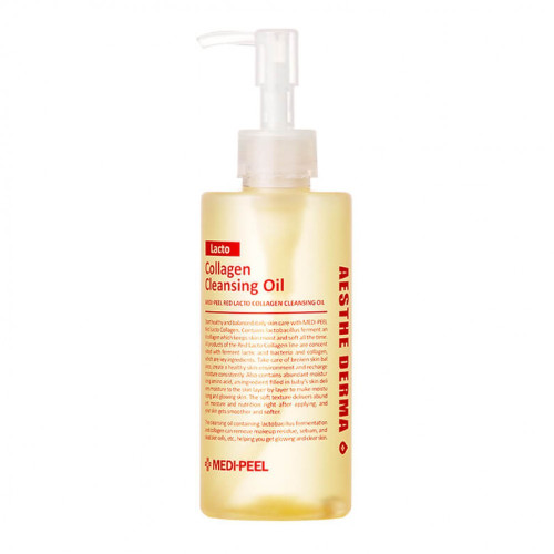 Гідрофільна олія з пробіотиками й колагеном Medi Peel Red Lacto Collagen Cleansing Oil 200 мл.