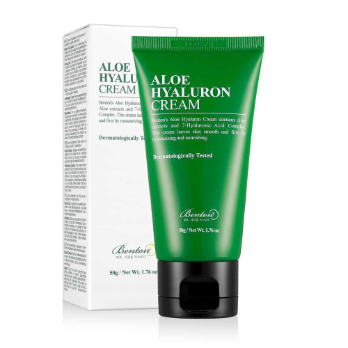 Крем з алое і гіалуроновим комплексом Benton Aloe Hyaluron Cream 50 мл