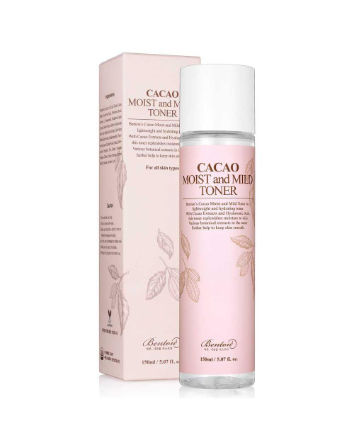 Зволожуючий тонер з екстрактом какао Benton Cacao Moist and Mild Toner 150 мл