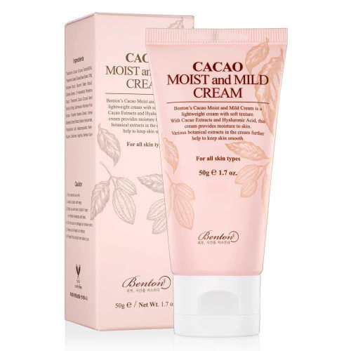 Зволожуючий крем з маслом какао Benton Cacao Moist and Mild Cream 50 мл